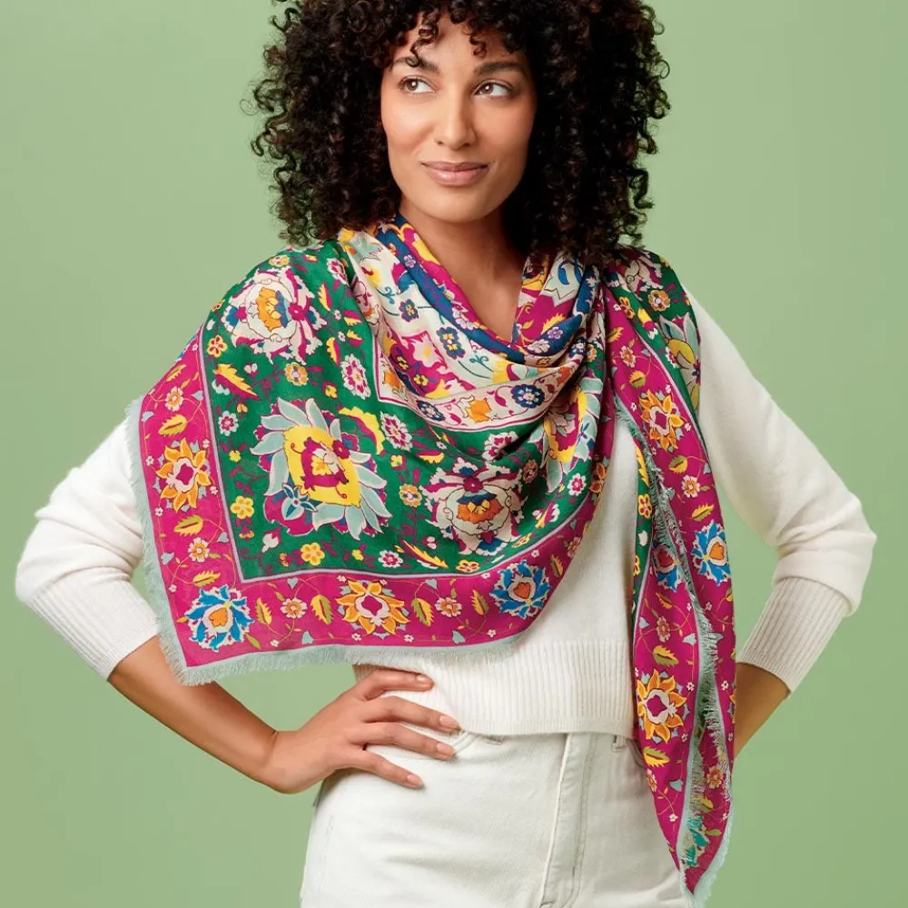 The Met Store Kashan Carpet Square Scarf