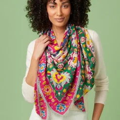 The Met Store Kashan Carpet Square Scarf