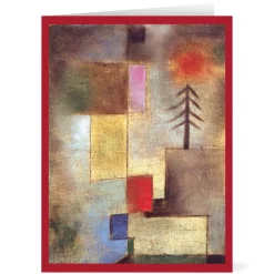 Best The Met Store Klee: Little Painting with Pine Tree Holiday Cards