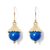 Discount The Met Store Lotus Bead Drop Earrings