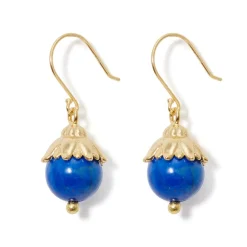 Discount The Met Store Lotus Bead Drop Earrings