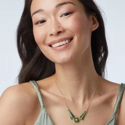 Best The Met Store Lotus Pagoda Plique-à-Jour Pendant Necklace