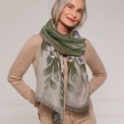 Discount The Met Store Louis C. Tiffany Gladioli Wool-Blend Shawl