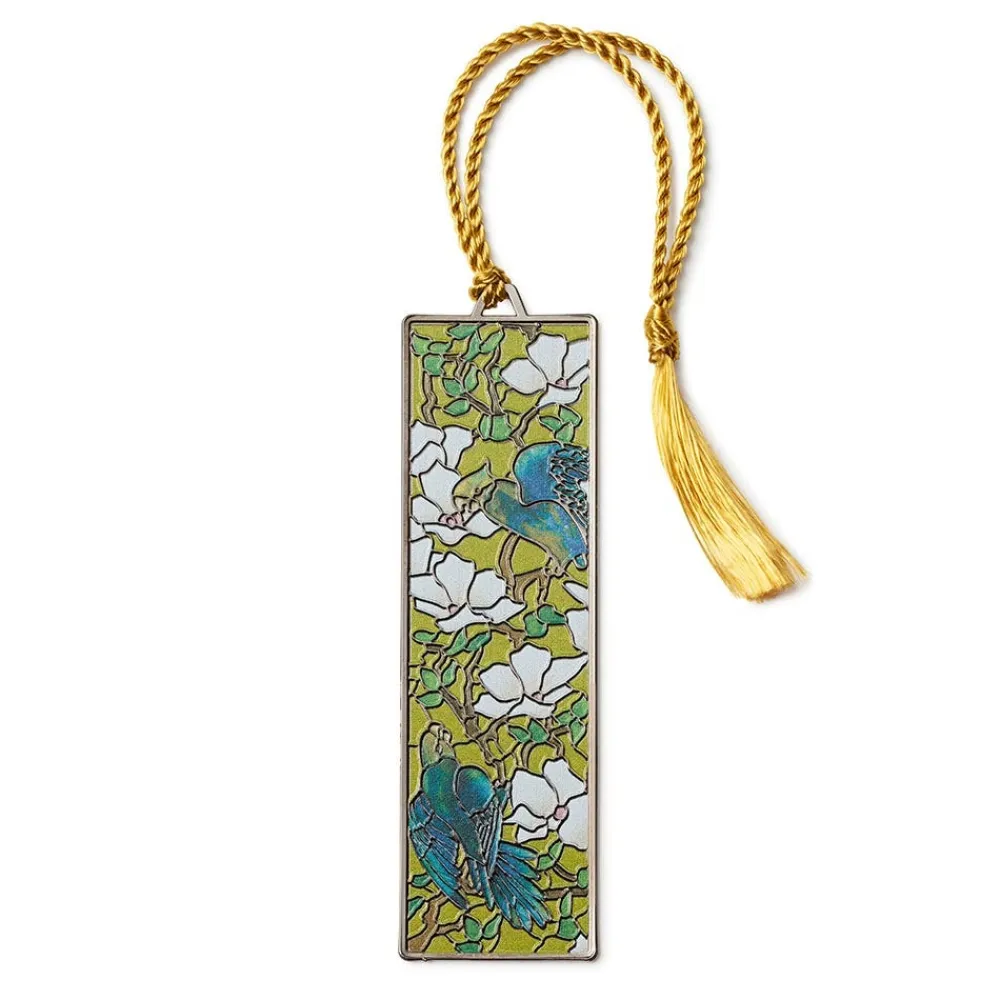 Hot The Met Store Louis C. Tiffany Hibiscus and Parrots Bookmark