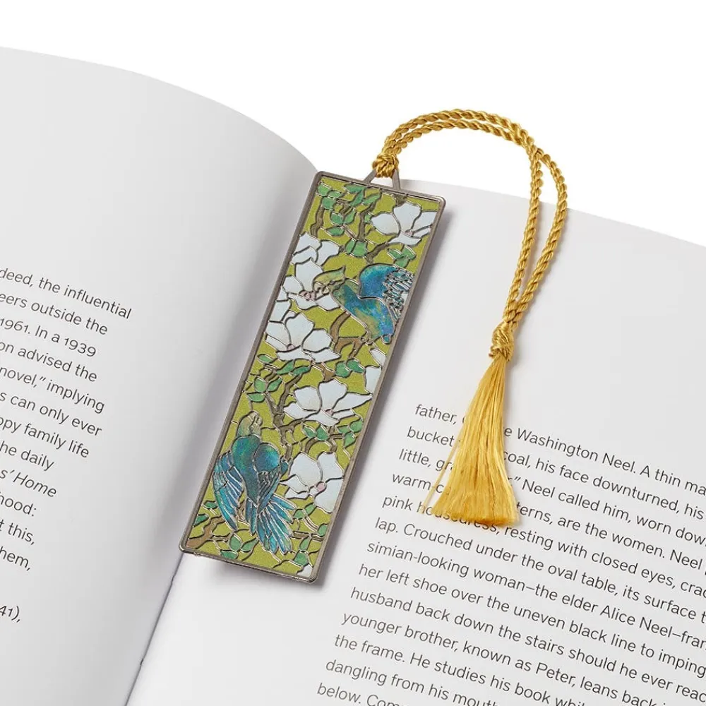 Hot The Met Store Louis C. Tiffany Hibiscus and Parrots Bookmark