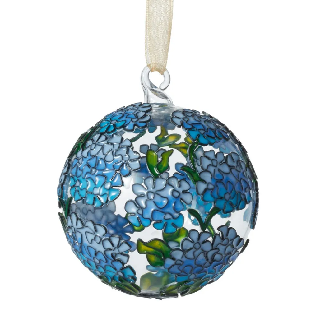 The Met Store Louis C. Tiffany Hydrangeas Cloisonné Ornament