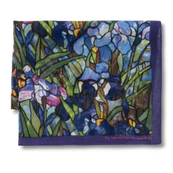 New The Met Store Louis C. Tiffany Irises Oblong Silk Scarf