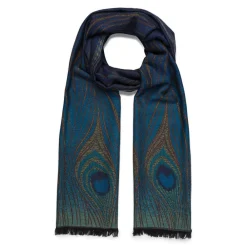 Best The Met Store Louis C. Tiffany Peacock Feather Wool-Blend Shawl