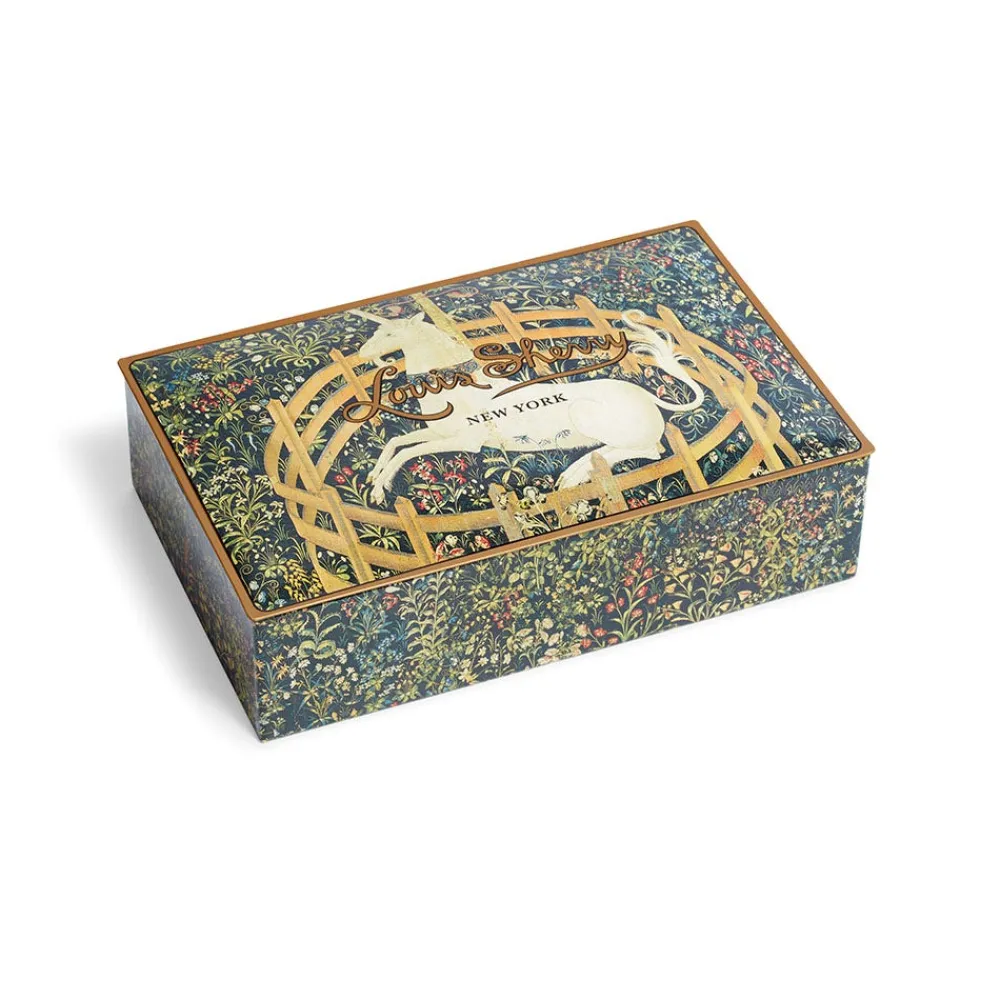 Outlet The Met Store Louis Sherry Unicorn in a Garden 12-Piece Chocolate Tin
