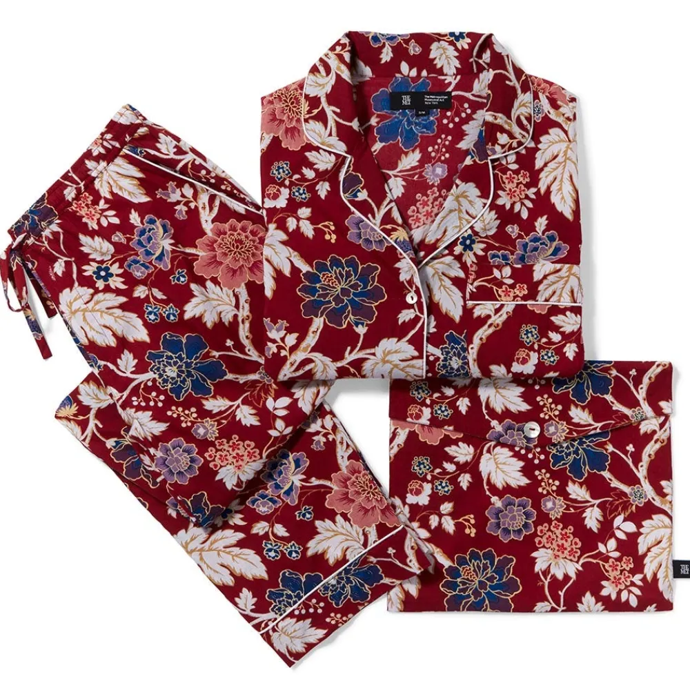Hot The Met Store Lyon Floral Cotton Women's Pajamas