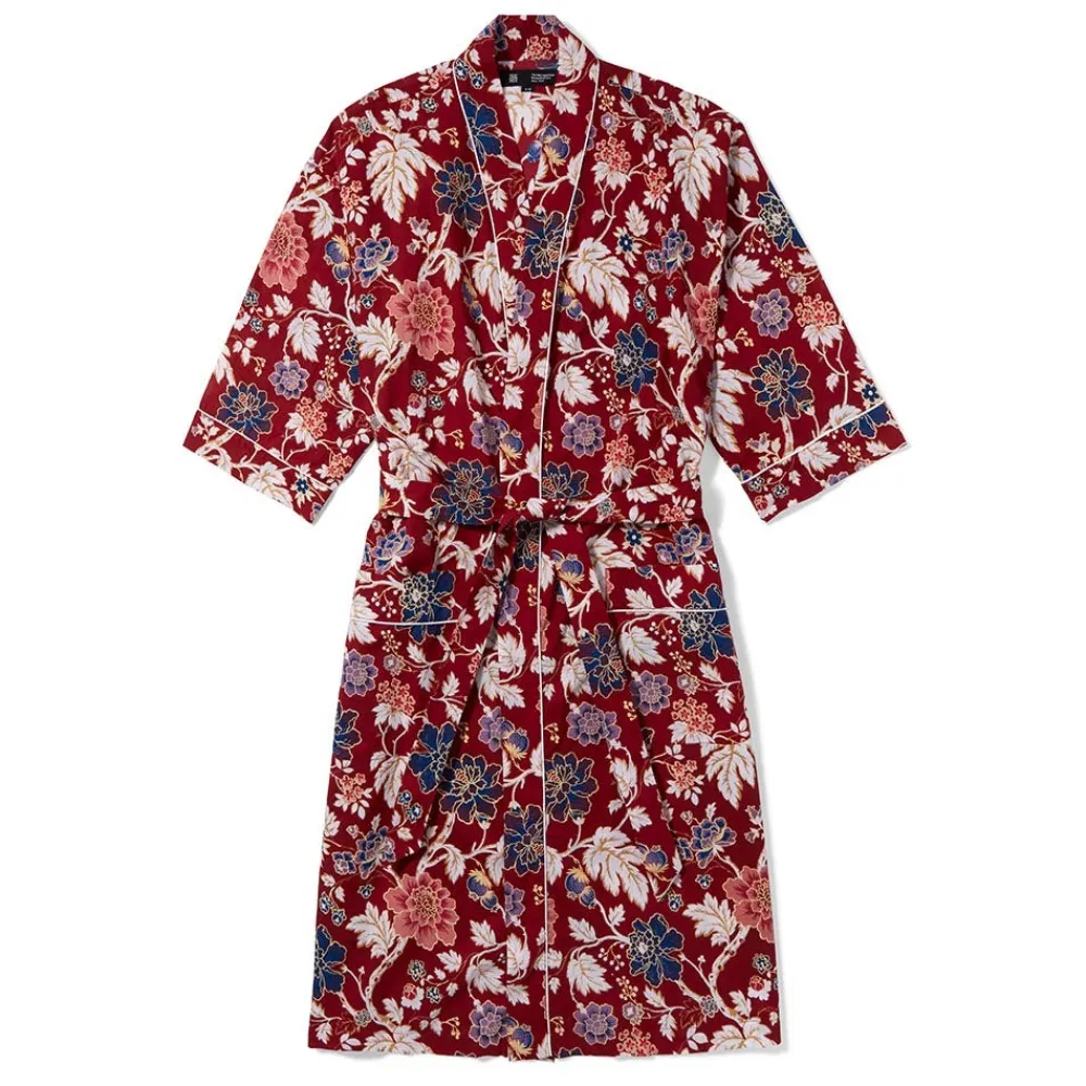 Discount The Met Store Lyon Floral Cotton Women's Robe