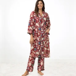 Discount The Met Store Lyon Floral Cotton Women's Robe
