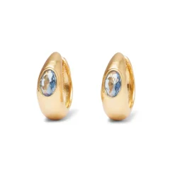 Hot The Met Store Medieval Stone Hoop Earrings