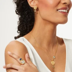 Online The Met Store Mediterranean Coin and Stone Ring