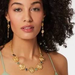Clearance The Met Store Mediterranean Coin Statement Necklace