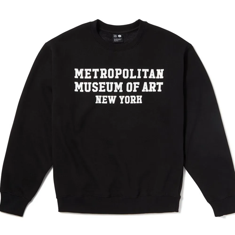 Discount The Met Store Met Campus Crew Neck Sweatshirt