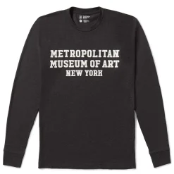 Discount The Met Store Met Campus Long-Sleeve Tee White