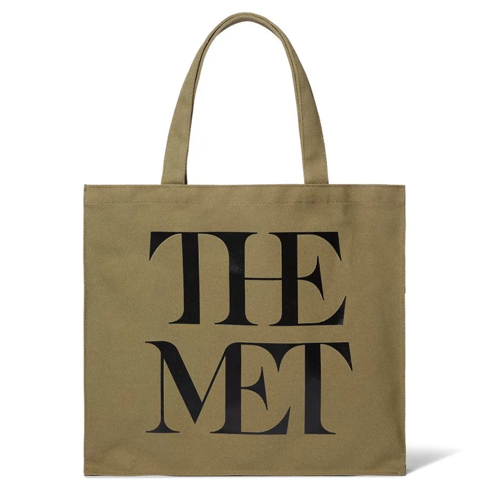Best The Met Store Met Logo Canvas Tote