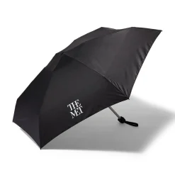 The Met Store Met Logo Folding Umbrella