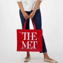 The Met Store Met Logo Vinyl Tote
