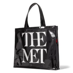 The Met Store Met Logo Vinyl Tote