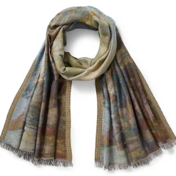 New The Met Store Monet Bridge and Water Lilies Shawl