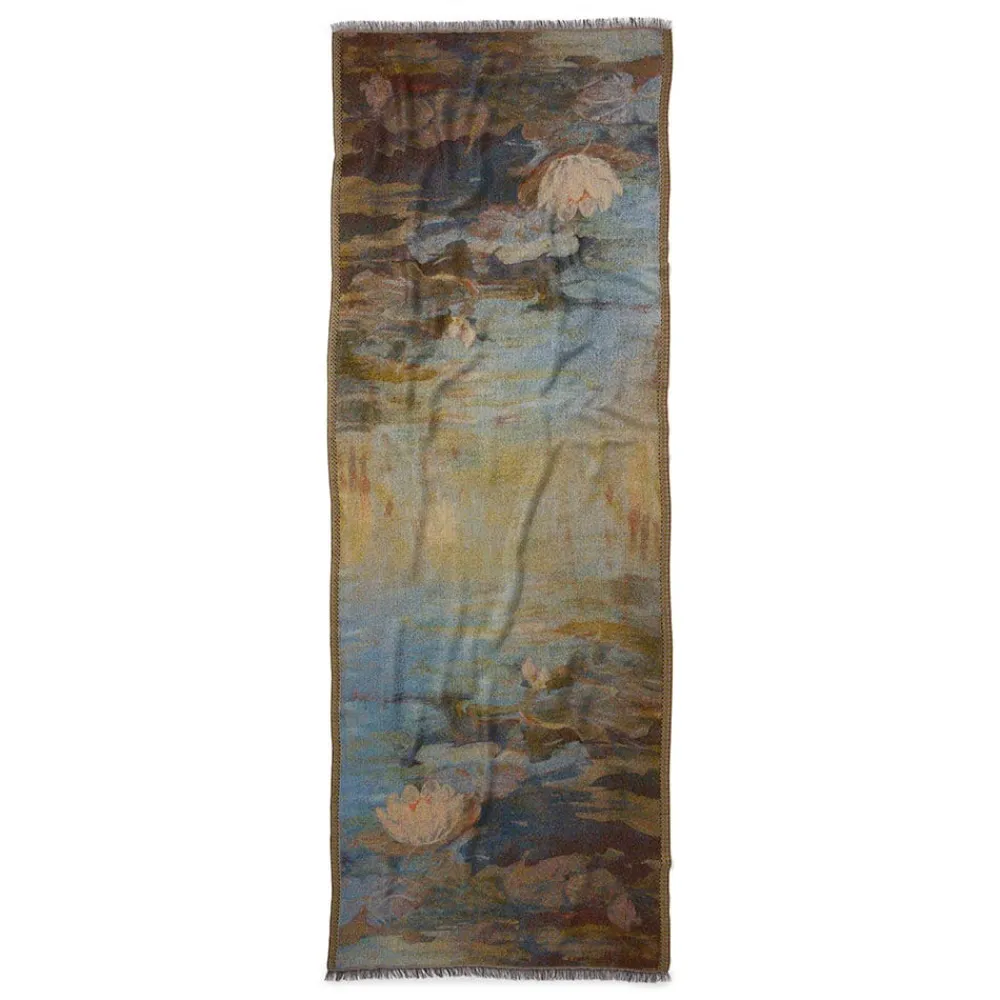 New The Met Store Monet Bridge and Water Lilies Shawl