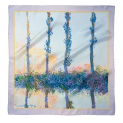 New The Met Store Monet Four Trees Neckerchief