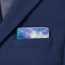 Outlet The Met Store Monet Morning on the Seine Silk Pocket Square