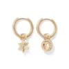 Online The Met Store Moon and Star Hoop Earrings