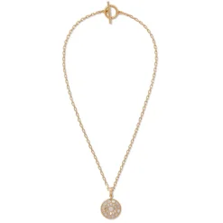Discount The Met Store Mother-of-Pearl Mosaic T-Bar Pendant Necklace