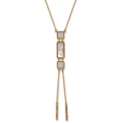 Online The Met Store Mother-of-Pearl Tile Double Lariat Necklace