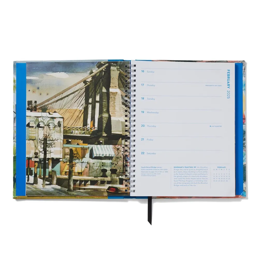 The Met Store New York in Art Deluxe Engagement Calendar 2025