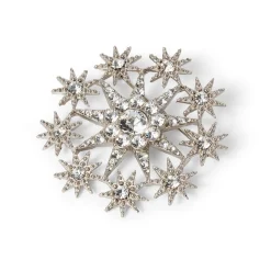Discount The Met Store Ottoman Star Antiqued Silver Brooch