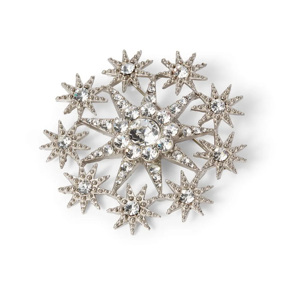 Discount The Met Store Ottoman Star Antiqued Silver Brooch