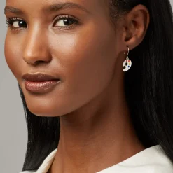 Best The Met Store Paintbrush and Palette Drop Earrings