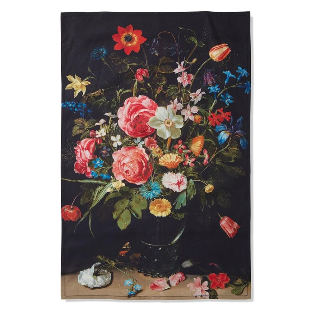 Sale The Met Store Peeters Bouquet of Flowers Tea Towel