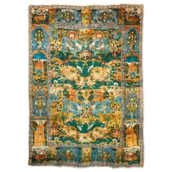 Best The Met Store Persian Pictorial Textile Oversize Oblong Scarf