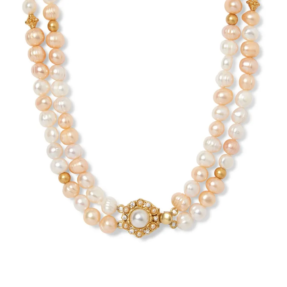 Sale The Met Store Philippine Pearl Double-Strand Necklace and Linear Drop Earrings Set
