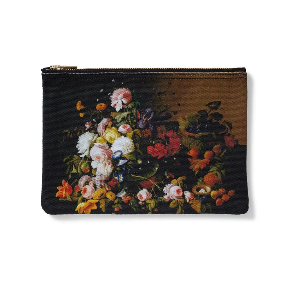 New The Met Store Roesen Still Life Zip Pouch