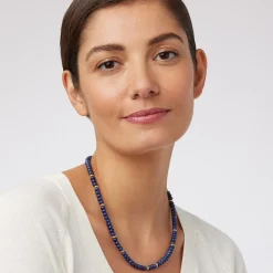 Clearance The Met Store Royal Egyptian Beaded Lapis Necklace