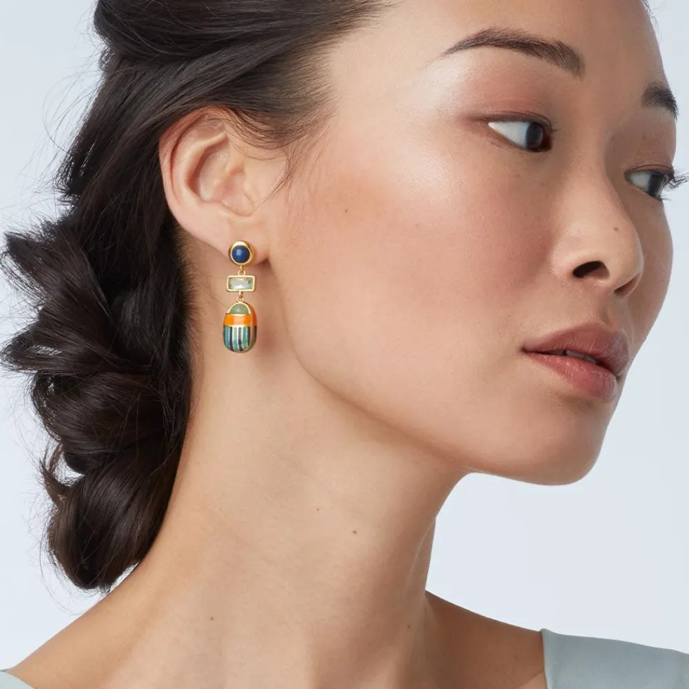 Clearance The Met Store Royal Scarab Drop Earrings