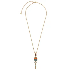 The Met Store Royal Scarab Lariat Necklace