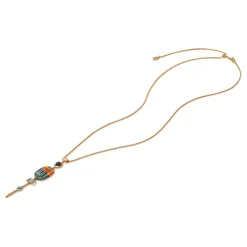The Met Store Royal Scarab Lariat Necklace