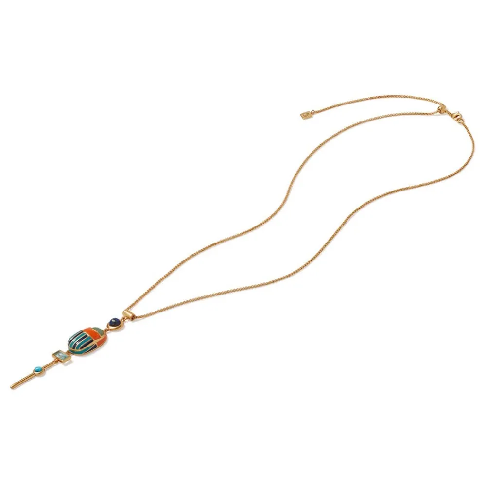 The Met Store Royal Scarab Lariat Necklace