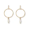 Online The Met Store Royal Tudor Forward-Facing Hoop Earrings with Pearl Drops