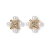 The Met Store Royal Tudor Statement Stud Earrings
