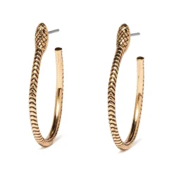 Clearance The Met Store Serpentine Hoop Earrings