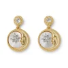 Outlet The Met Store Spanish Day and Night Moon Drop Earrings