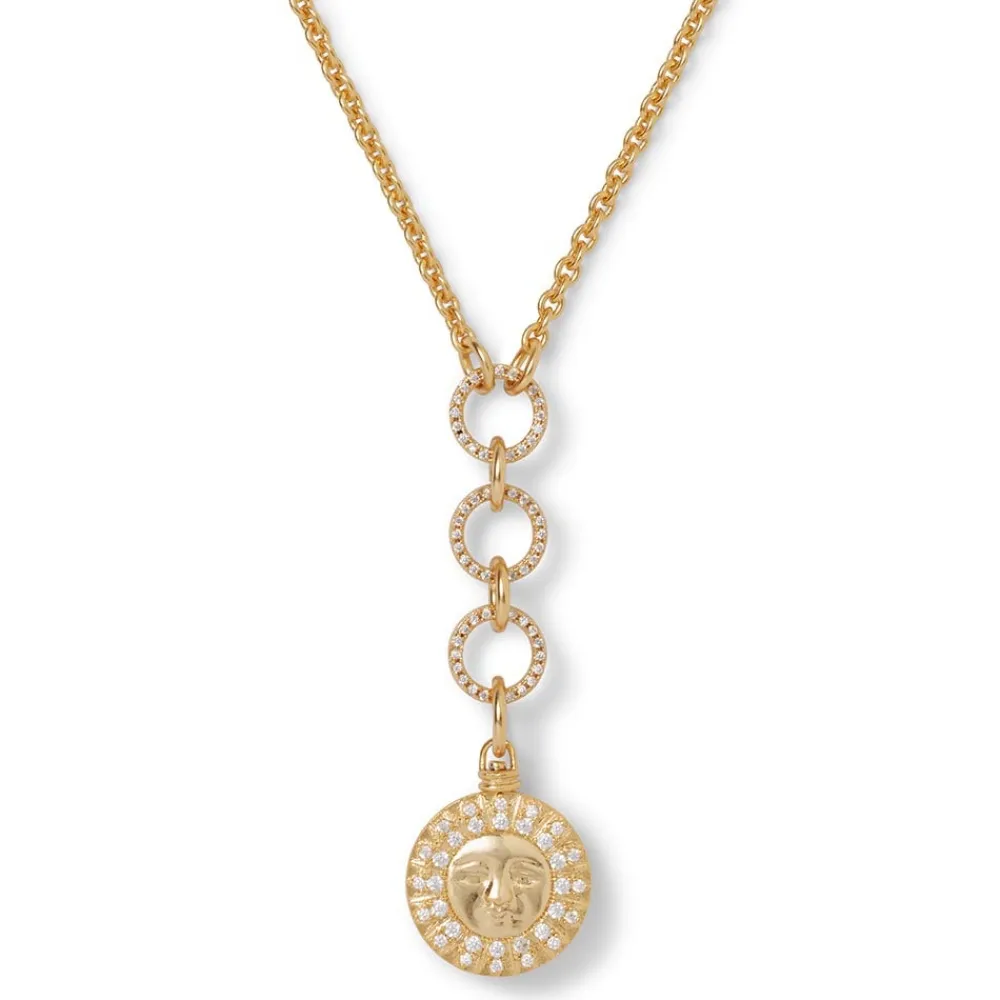 Best The Met Store Spanish Day and Night Reversible Lariat Pendant Necklace